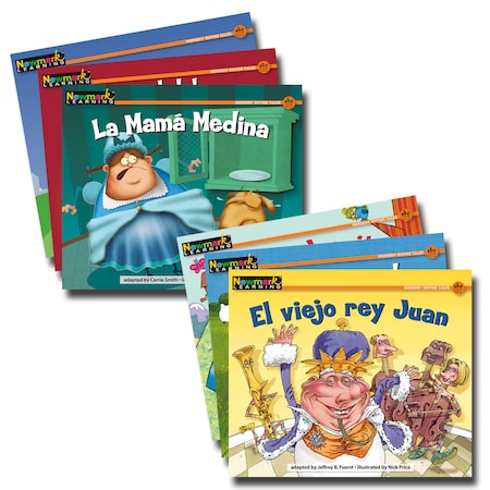 Newmark Learning En Espanol - Rising Reader Fiction - Nursery Rhyme Tale, Vol 2, 12/Set NL1997